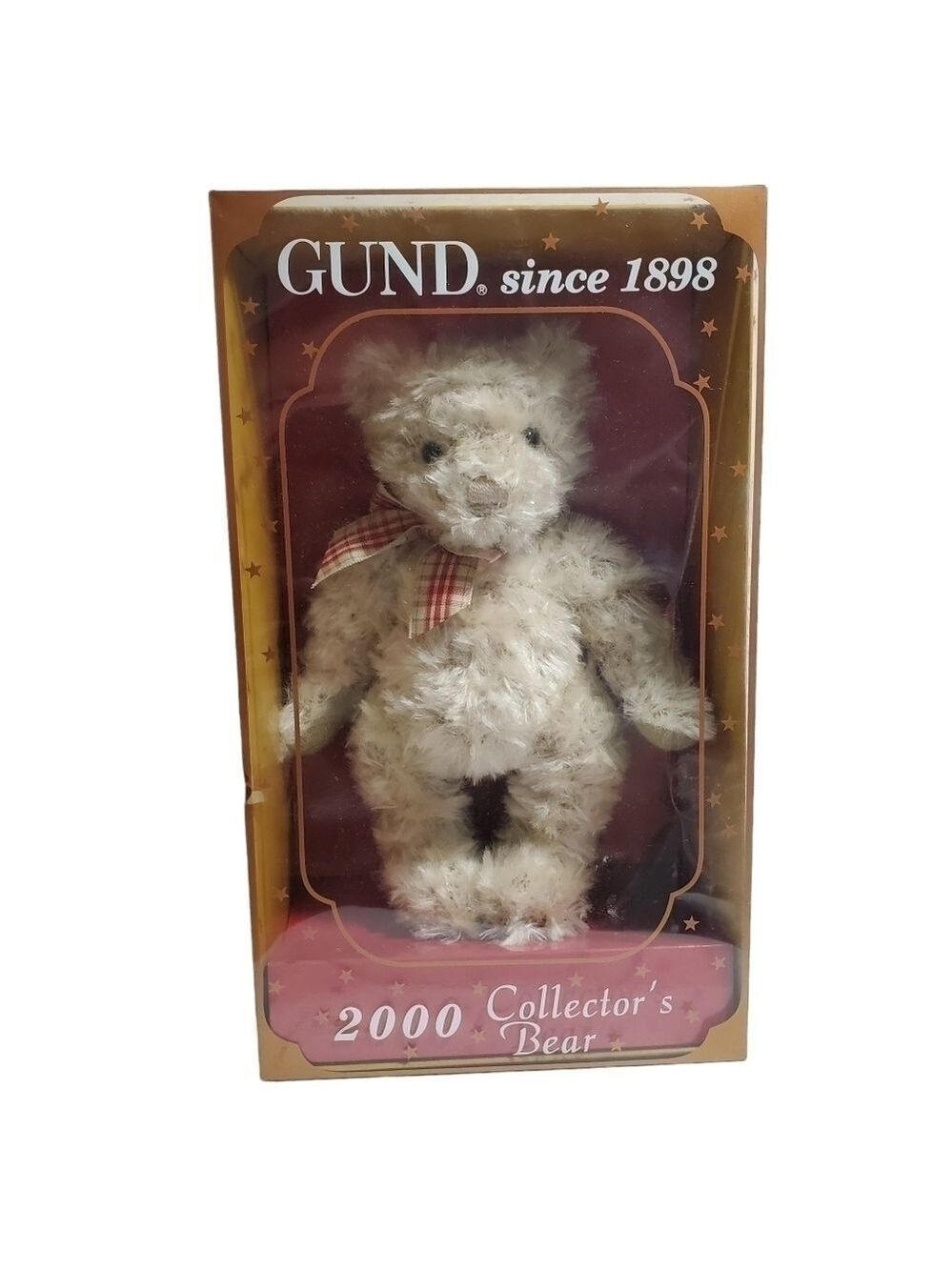 Vintage Gund 2000 furry collectors Bear